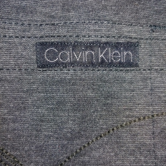 EUC Plus Size Calvin Klein Jeans Gray 5-Pocket Stretch Ponte Jeggings – Size 16 - Picture 5 of 10